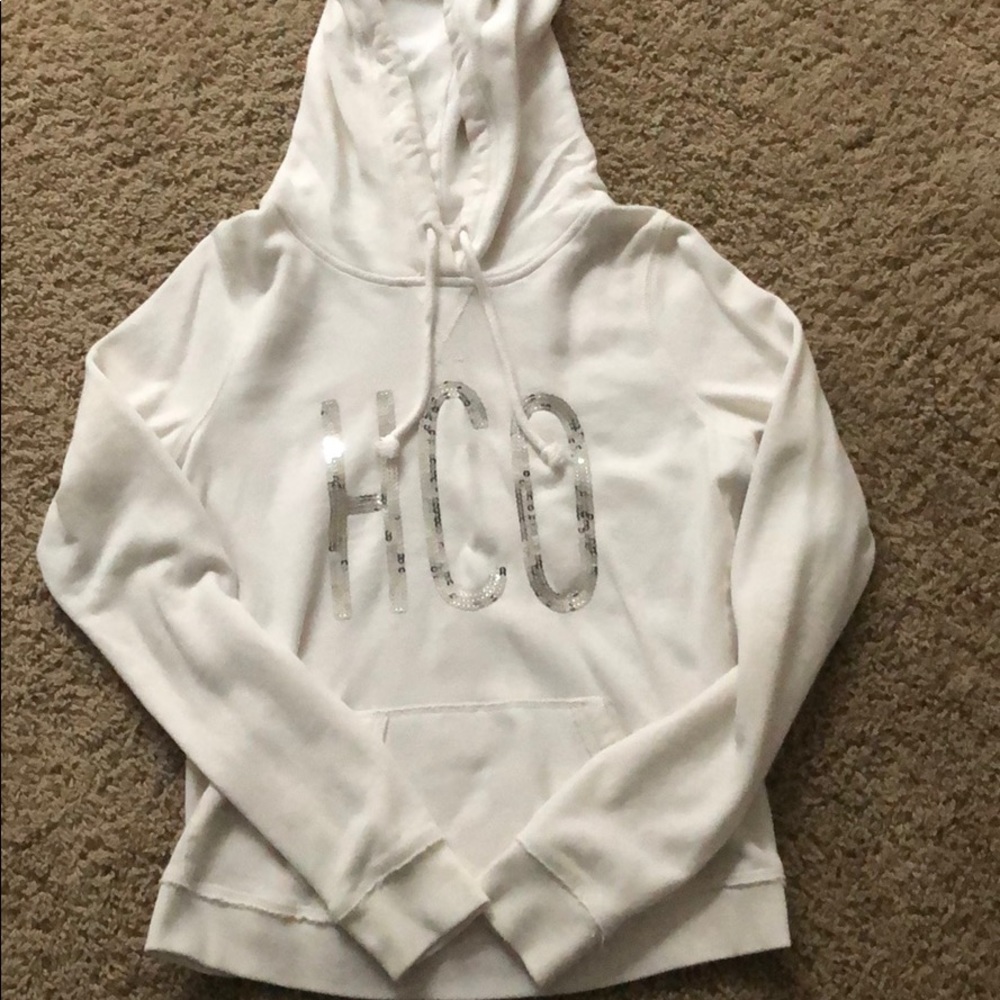 Hollister bling hoodie